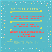 UNBEATABLE SPECIAL OFFERS